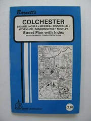 Colchester: Street Plan with Index, G.I. Barnett, undated