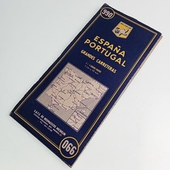Michelin Spanin Portugal 990 Folding Route Map