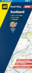Scotland: No. 9 (AA Road Maps) Sheet map, folded Book The Fast Free Shipping