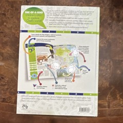 Children’s Atlas of God’s World Hardcover by Craig Froman Geography Christian