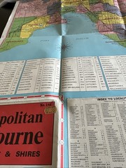 Metropolitan Melbourne Broadbent’s Map No. 181 Circa 1970’s