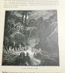 1889 Over the Range to Golden Gate, First Edition, Full Color Folding Map, Atlas