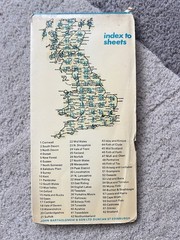 Bartholomew Map North Wales Snowdonia Vintage 70s 1971 Paper ½” Free Post UK