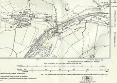 Ordnance Survey 6 inch -1 mile map Berkshire Sheet XXXIII SW, Froxfield, 1925
