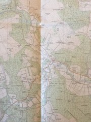 1992 Ordnance Survey Pathfinder Map 227 NJ 21/31 Strathdon (incl Badenyon )