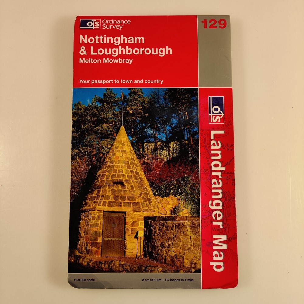 Nottingham & Loughborough | Ordnance Survey Landranger 196
