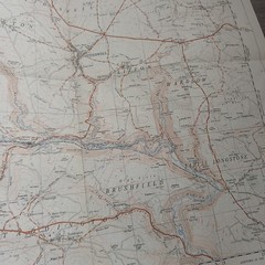 2x Vintage Ordnance Survey 2.5 Inch Maps Sheet SK 17 Tideswell SK 18 Castleton