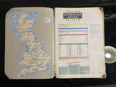 Collins Superscale Atlas Britain 91/92 edition
