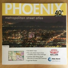 2022 Wide World PHOENIX Metropolitan Street Atlas 40th Edition