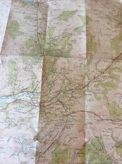 1974 Ordnance Survey Landranger Map 124 Dolgellau (incl Ffestiniog & Barmouth )