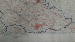 Ordnance Survey Map: Diagram of Yorkshire, West Riding, North part