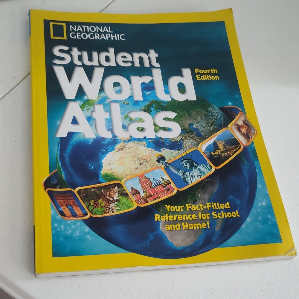 National Geographic Student World Atlas Fourth Edition Paperback