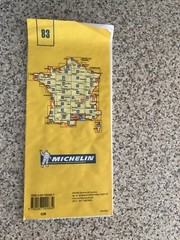 Michelin Local Map 83 – Carcassonne Montpellier Nimes