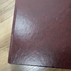 Vintage 1988 Rand McNally World Atlas Of Nations Large Burgundy Hardcover Book