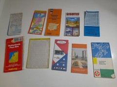 Esso Michelin Ordnance Survey Maps Worldwide USA Europe 10x Bundle Joblot BP