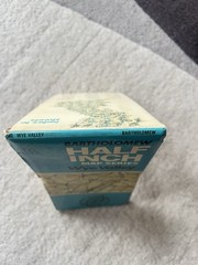 Bartholomew Map Wye Valley Hereford Vintage 70s 1971 Paper ½” Free Post UK