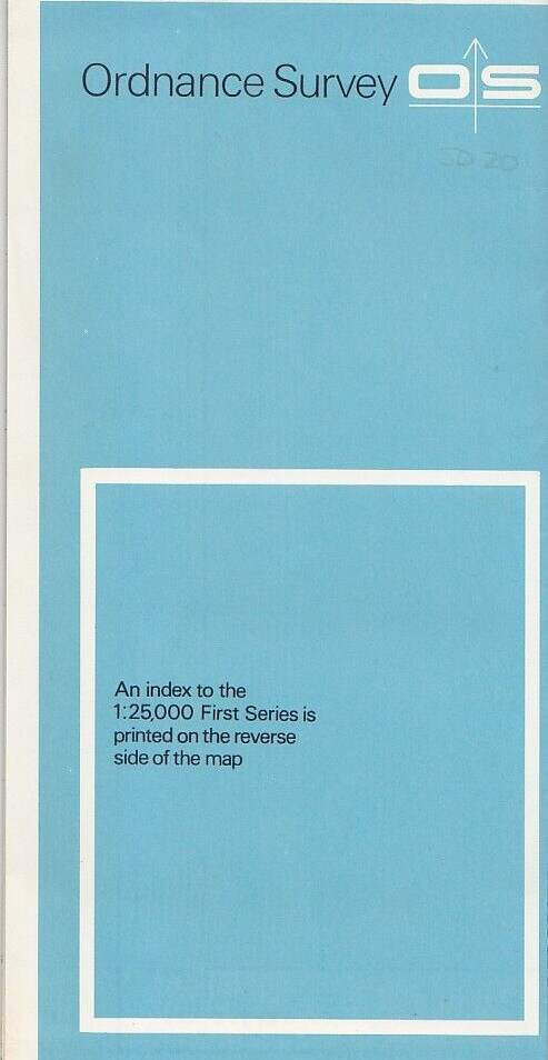 Ordnance Survey (OS) 1:25,000 First Series Map Sheet NY 18 Lockerbie