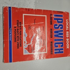 Local Red Book – Street Map – Ipswich (Paperback, 1999)