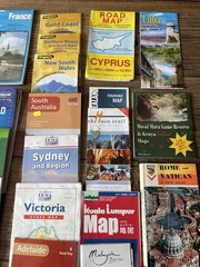 Job Lot Vintage road maps France Spain Australia Overseas x 31 Michelin
