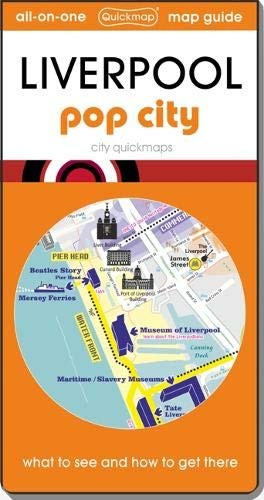 Liverpool – pop city: Map-Guide: What-to-see, H… by Quickmap Sheet map, folded
