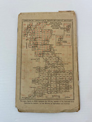 Vintage One Inch Ordnance Survey Map Sheet 165 Weston-Super-Mare, 1946 Paper