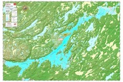 Rideau Lakes | Waterproof Map | 28 x 40