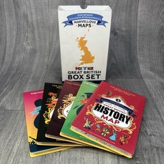 Marvellous Maps Pick N Mix Great British Box Set x5 Strumpshaw Tintleton & Giggl