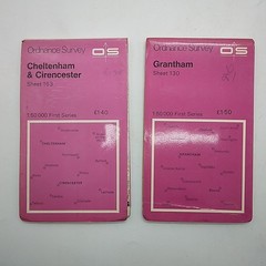 Job Lot Maps X11 – E & W Midlands -Ordnance Survey 1:50000 + Guide Map Stratford