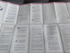 Mobil Travel Map Road Map Venezuela Vintage Fold Out Paper Map