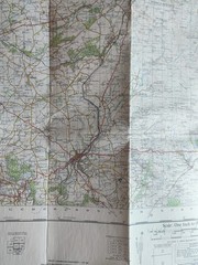 Cheltenham And Evesham 1946 & Okehampton 1960 One-Inch Map Ordnance Surveys