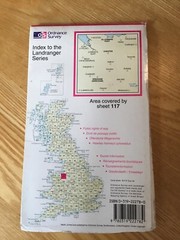 1997 Ordnance Survey Landranger Map 117 Chester And Wrexham (incl Ellesmere Port
