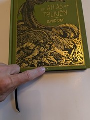 Atlas of Tolkien Deluxe Edition – Hardcover, by Day David – See Video For Angles