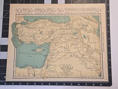 Vintage/Antique Collection of World Maps 1927 Rand McNally 97 Yeas Old 14″x11″