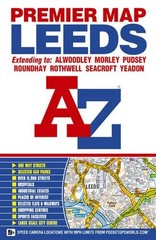 Leeds Premier Map (A-Z Premier Stre… by Geographers’ A-Z Map Sheet map, folded
