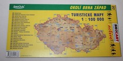 Czech Republic – Shocart 1:100,000 Tourism Map – Okoli Brna Zapad – 2001
