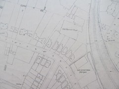 VINTAGE OS LARGE SCALE MAP LONDON WEST HILL AREA 1 : 1,056 1915 Rev 1938