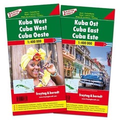 Freytag-Berndt Cuba West and East, Automap Set 1:400.000 (Map) (UK IMPORT)