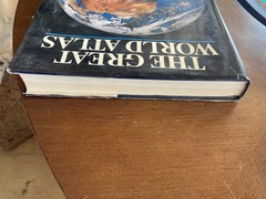 The great world Atlas Large Book American map corporation