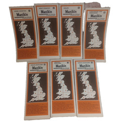 Manikin Tourmaster Map of Great Britain Set by Bartholomew Collectable Atlas