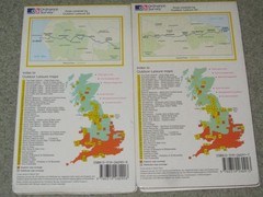 OS Ordnance Survey Outdoor Leisure 33 & 34 – Wainwright’s Coast to Coast Walk