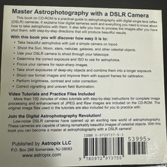 Guide To Astrophotography 2 CD Rom Set Digital SLR 2004 VG/Deep Sky 2014 M
