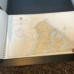 NOAA Recreational Chart 14842 South Shore Of Lake Erie Boating Maps charts 1st e