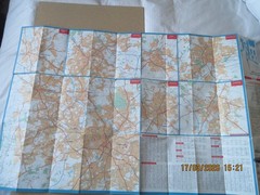 Esso Road Map No. 5 “Midlands and East Anglia” published 1969