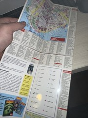 New York Insight Flexi Map Plus Travel Info Maps 2001 Rare Pre-911 Laminated WTC