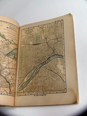 Complete Handy Atlas Of The World And City Guide Orange Judd Co. 1898