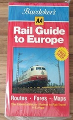 Baedeker’s Rail Guide to Europe (AA Baedeker’s) Paperback / softback Book The