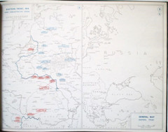 A Short Military History of World War I Atlas Book – US Military Academy – 1950