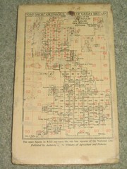 OS Ordnance Survey 1″ New Popular Edition sheet 184 Hastings – 1946 on cloth