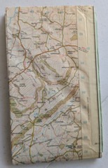 Bundle 5 ex Library Ordnance Survey Laminated Maps 1:50000 137 138 149 150 168