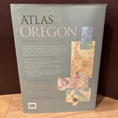 Atlas of Oregon Hardcover Book 2nd Edition 2001 William G Loy 700+ Maps